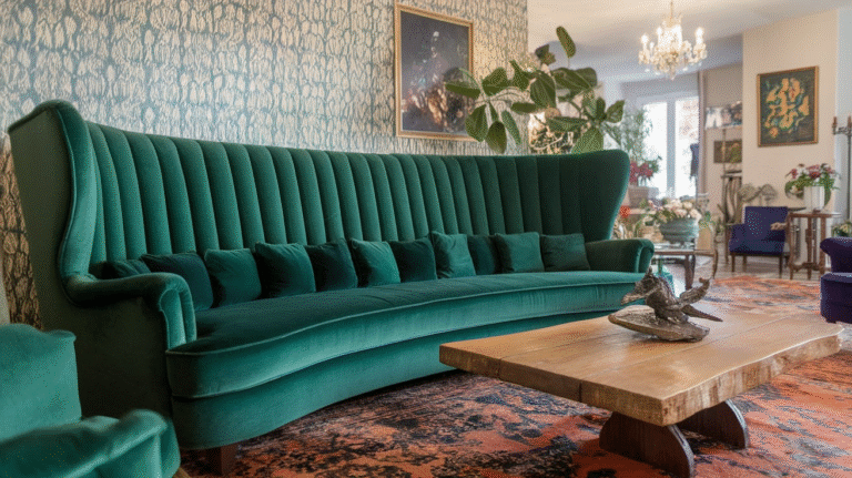 10 Stunning Green Velvet Sofa Designs to Add Luxury to Your Home