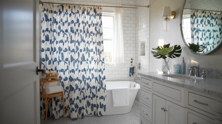 10 Bathroom Curtain Ideas for Privacy and Style