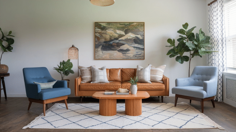 13 Living Room Rug Placement Ideas for a Balanced Look