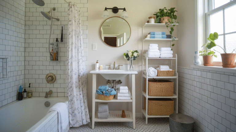 10 Bathroom Storage Solutions to Keep Your Space Organized