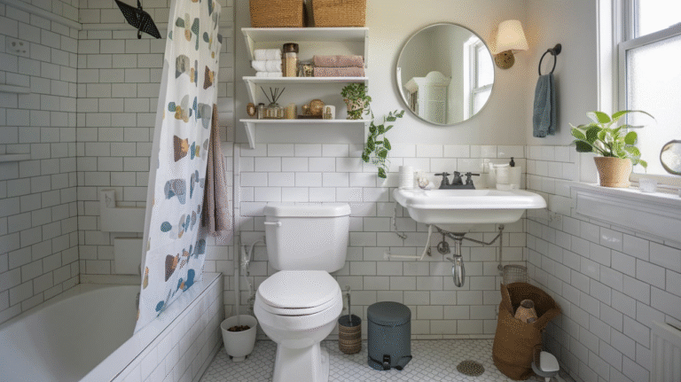 10 Over-the-Toilet Storage Ideas to Make the Most of Small Bathrooms