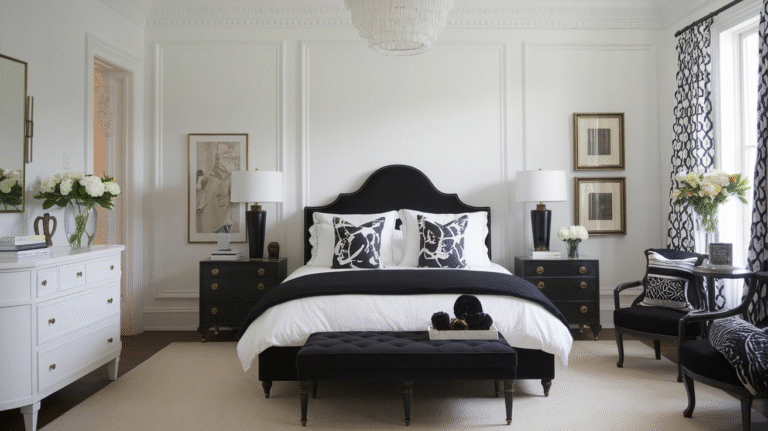 13 Black and White Bedroom Ideas for a Chic and Timeless Look