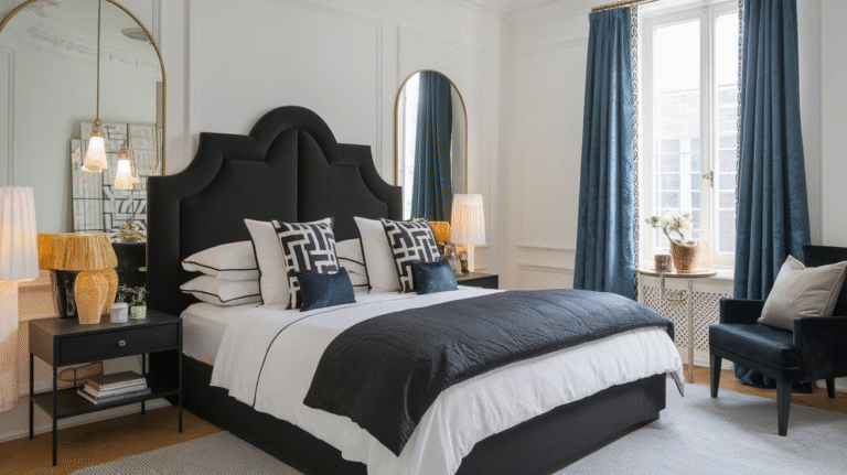 13 Black Headboard Bedroom Ideas for a Bold and Elegant Look