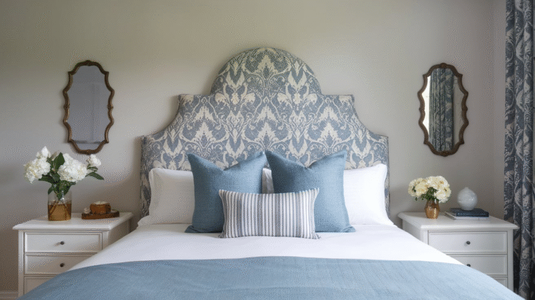 10 Tufted Headboard Bedroom Inspirations for a Classic Touch