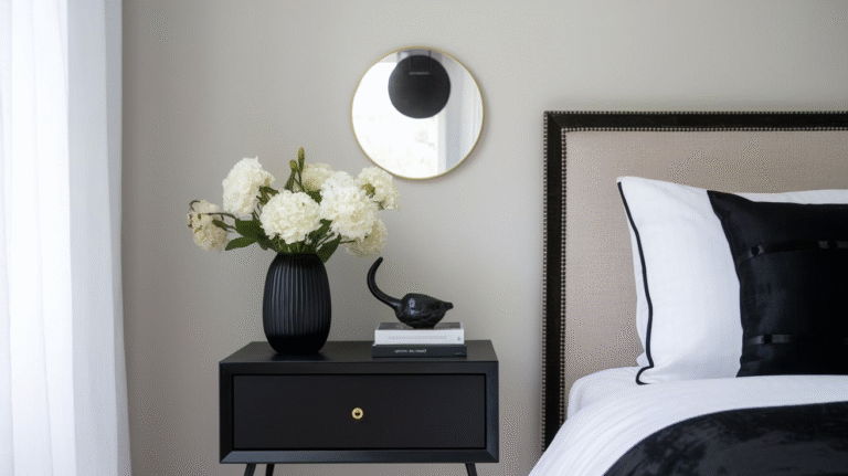 11 Black Nightstand Ideas for a Bold and Elegant Touch