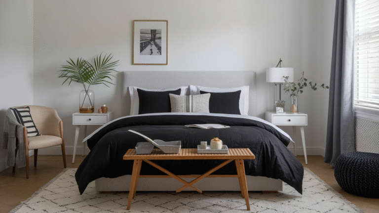 12 Black Comforter Bedroom Ideas for a Bold and Cozy Look