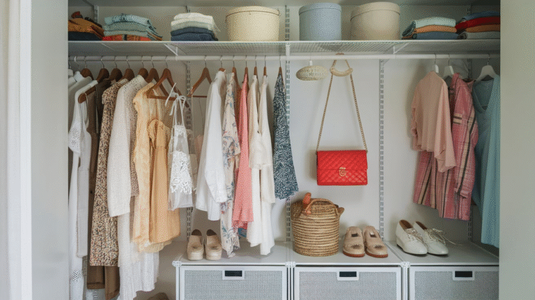 12 Wardrobe Ideas to Keep Your Clothes Organized in Style
