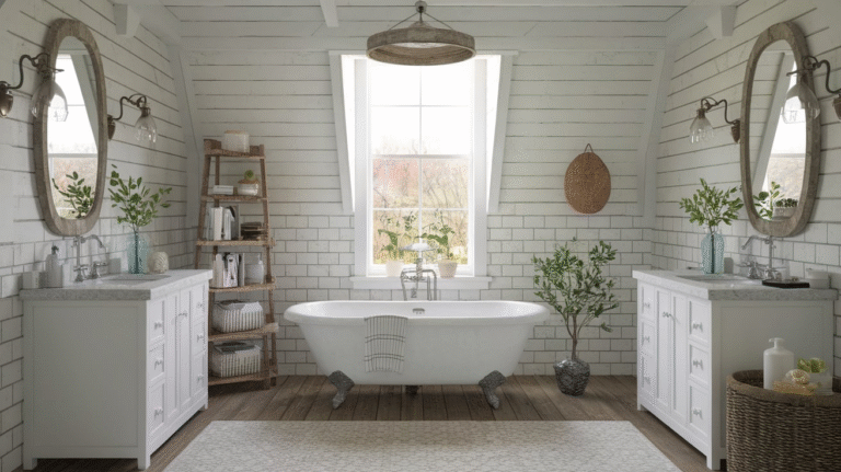 12 Farmhouse Bathroom Ideas for Rustic Charm and Comfort