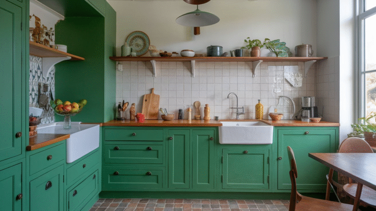 12 Green Kitchen Cabinets for a Bold and Trendy Look