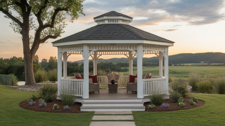 13 Gazebo Ideas Backyard for the Ultimate Outdoor Retreat