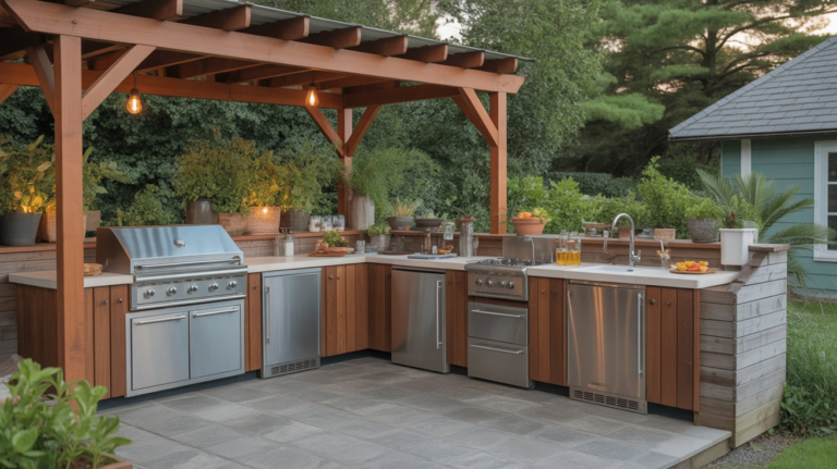 11 Backyard Kitchen Ideas to Entertain in Style
