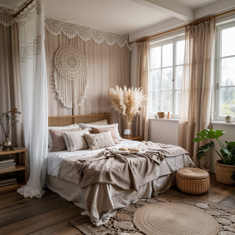 20 Crochet Curtains Ideas