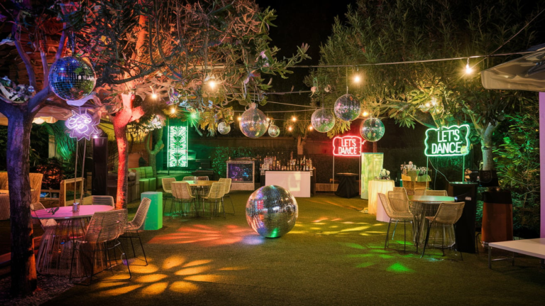 25 Disco Garden Party Ideas