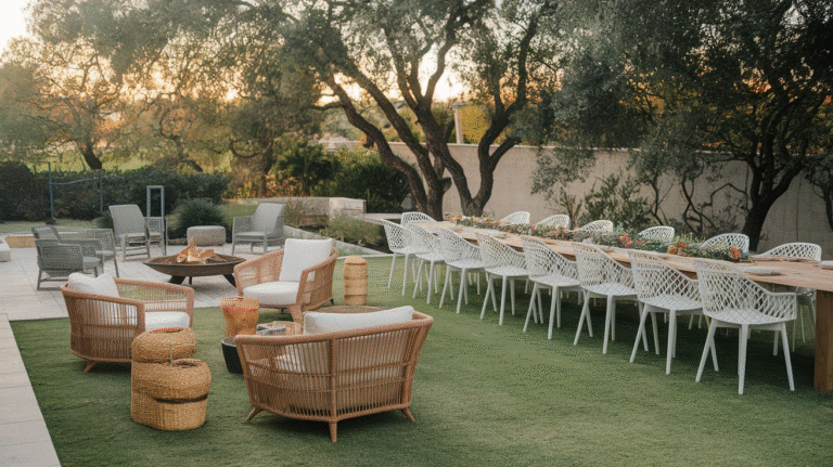 20 Backyard Party Seating Ideas