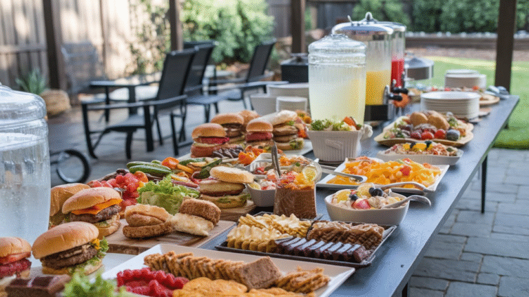 19 Backyard Party Menu Ideas